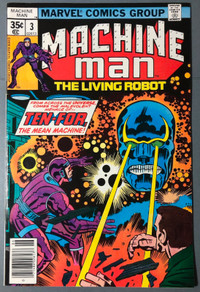 Marvel Comics Machine Man #3 June 1978 (1st Appearance)