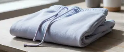 Lavender Joggers with Drawstring​Price: $5.00, View more