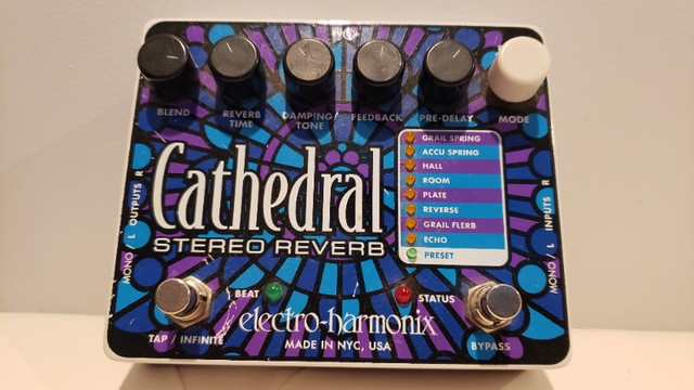 Cathedral pedal - Electro Harmonix in Amps & Pedals in Cornwall