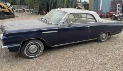 All original, 215 V8, 3 speed automatic. Needs restored