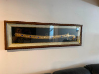 Framed sword from Middle East.
