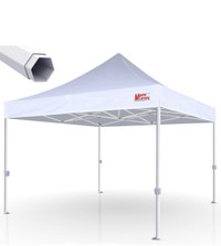 MASTERCANOPY Premium Commercial Pop-up  Canopy 10x10, White NEW