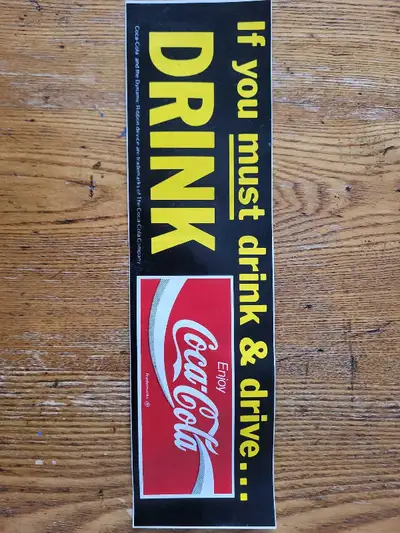 Coke Bumper Sticker, View more