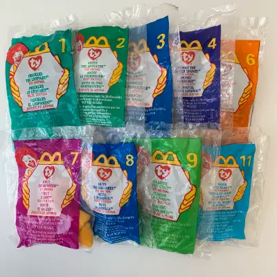 1999 McDonalds Ty Beanie Babies Lot, View more