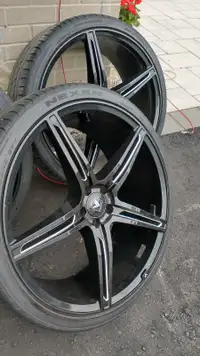 22" ASANTI Rims and tires.. Mercedes,Audi 