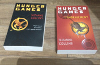 2 Livres Hunger games de Suzanne Collins