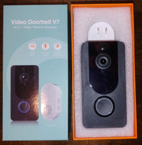 WiFi Video Doorbell V7 with Chime