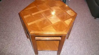 Coffee table and end table matching set, View more