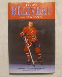Jean Béliveau My life in Hockey by Chrys Goyens and Allan -SPORT