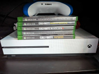 Xbox One S and 5 games