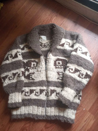 Genuine  Cowichan wool jacket