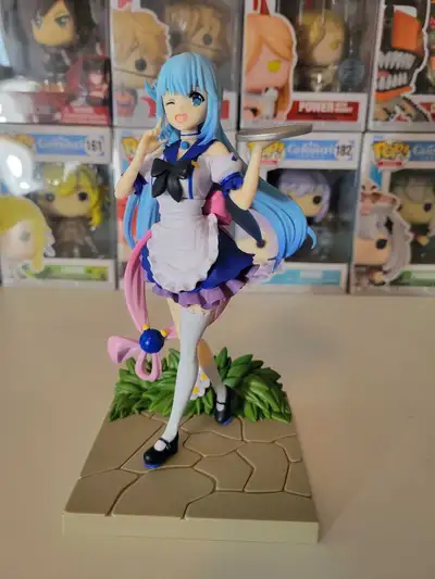 Anime figure of Aqua from Konosuba Really detailed figure $20 Pickup in Clareview
