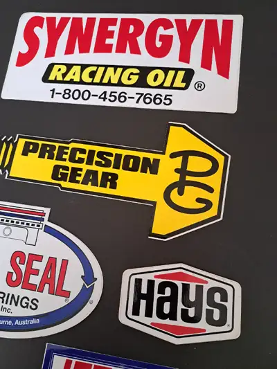 Explore this exclusive collection of 6 sticker / decals, featuring rare finds from decades of collec...