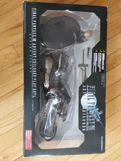 Final Fantasy VII Motorcycle with Cloud, View more