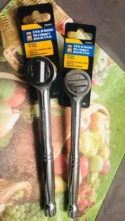 BRAND NEW POWERFIST 3/8 RATCHET BOTH FOR 50 ONE EACH 30, View more