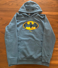 Men's XL DC x Reebok Batman™ Hoodie  Athletic Hooded Sweater