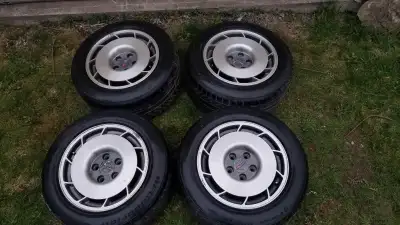 Selling a set of C4 Corvette Z51 wheels. I believe they're from an 87 'vette. In fair shape, not sho...
