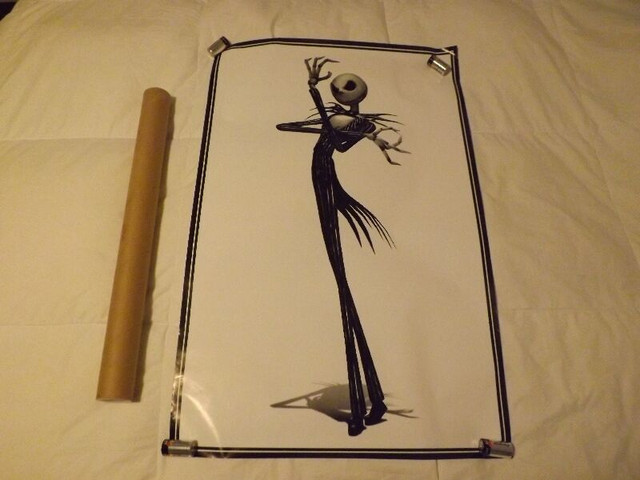 Poster de Jack The Skeleton Nightmare before christmas dans Art et objets de collection  à Laurentides