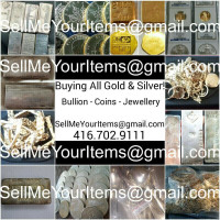 BUYING ALL: GOLD & SILVER - Check With Us First!!