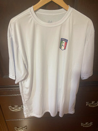 Unisex Italy Soccer T-shirt 2021~FIGC logo