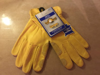 Wells Lamont Men's Grips Leather Work Gloves