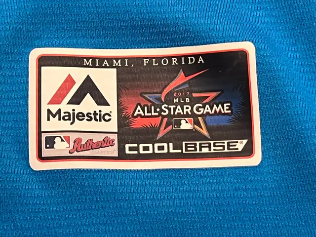 2017 All Star Authentic Majestic Justin Smoak Toronto Blue Jays in Baseball & Softball in City of Toronto - Image 4