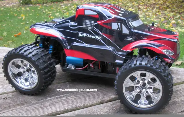 New  RC  Monster Truck TOP2 Brushless 3S LIPO  1/10 Scale 4WD in Hobbies & Crafts in Oshawa / Durham Region - Image 8