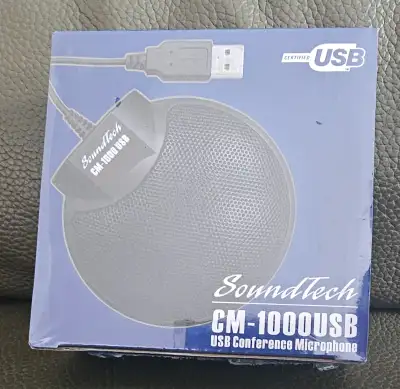 Sound Tech CM-1000USB Table Top Conference Meeting Microphone, View more