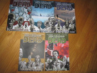 The Walking Dead books 1-5
