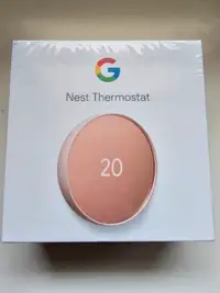 Google Nest Wi-Fi Smart Thermostat - Sand