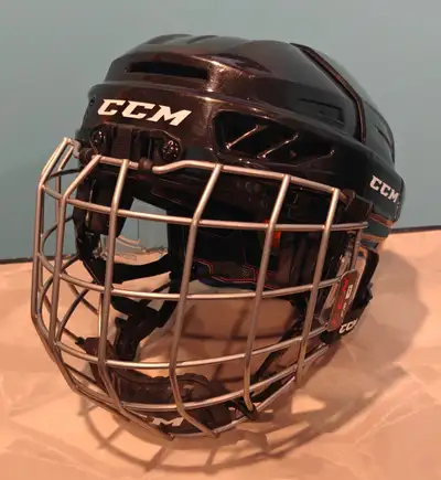 CCM FitLite 3DS Hockey Helmet & Cage Combo – Size Junior, View more