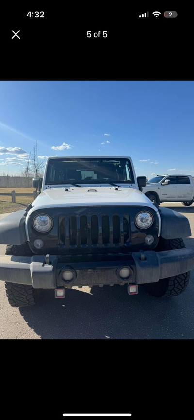 2018 jeep wrangler Willy’s edition 