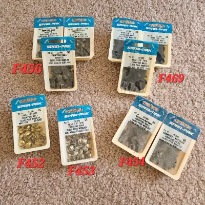 Vintage Spar-Pak Oxford Antique Furniture Nails (10 pkg), View more