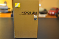 Nikkor DX VR Camera lens 18-105mm