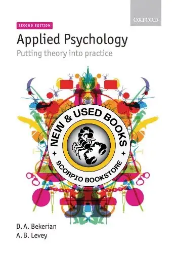 Applied psychology 2nd Edition by Debra Bekerian 9780199235919, View more