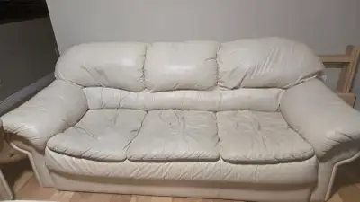 Free Italian Leather Couch, View more