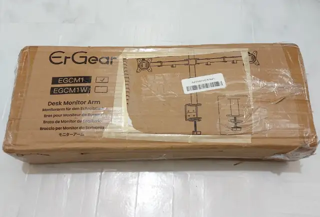 ErGear Dual Monitor Desk Mount, Fully Adjustable  Arm628647440305941212