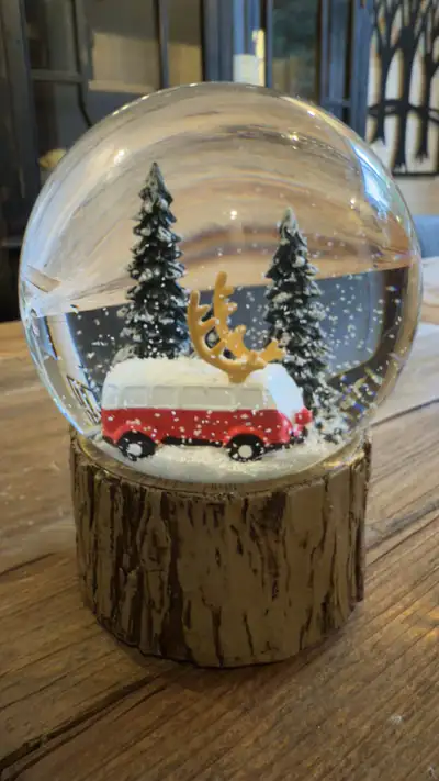 Indigo Snow Globe, View more
