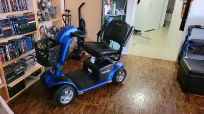 Victory Pride Electric scooter used once, in mint condition. Basket and mirrors were added on.