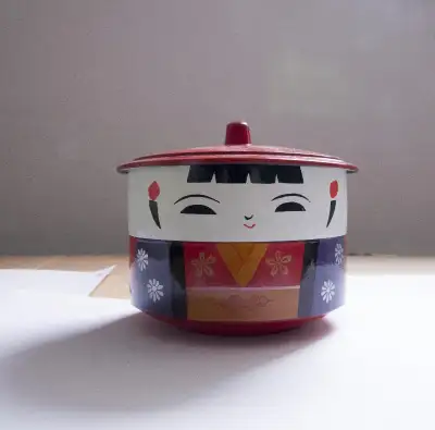 Japanese Lacquer nesting bowl set., View more