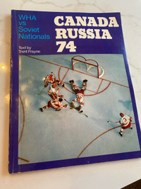 Canada Russia 1974 Commemorative Book