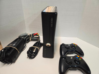 Refurbished 250 gb xbox 360 slim from eb games with 20 games