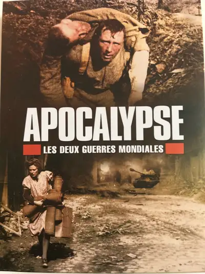 Apocalypse les 2 guerres mondiales coffret collection de 6 DVD documentaires en français à vendre 25...