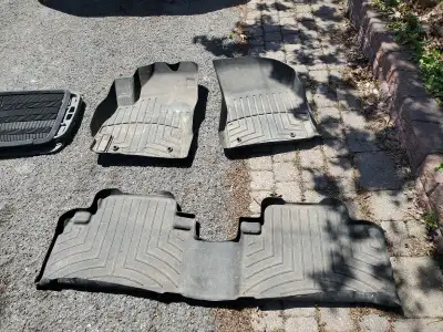 Two sets, front and back seats. One set OEM, the other is weathermaster. From 2012 Mazda 5.