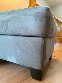 Grey Ottoman - Like New!