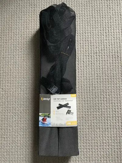 New Lavika kayak car top carrier, designed for easy and secure transport of your kayak. This univers...