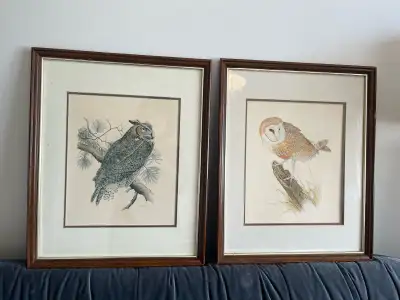 2x wooden picture frames , View more