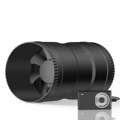 Hon&Guan 4 Inch Inline Booster Duct Fan with Speed Controller, View more