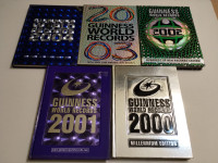 Guinness world record books 2000 to 2004