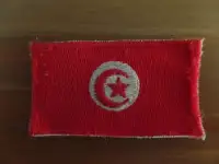 Écusson du drapeau de la Tunésie